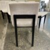 Set of 8 Modern White Velvet Dining Chairs