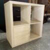 Blonde Cubic Cabinet w/ 1 Door