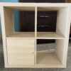Blonde Cubic Cabinet w/ 1 Door