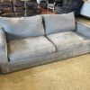 MCCREARY MODERN Grey Upholstered Square Arm Sofa