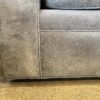 MCCREARY MODERN Grey Upholstered Square Arm Sofa