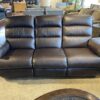 LA-Z-BOY Dark Brown Dual Reclining Manual Sofa
