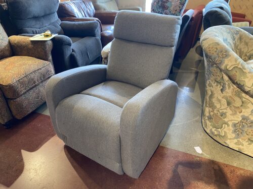 Cozy Gliding Rocking Chair in Grey