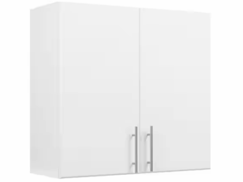 NEW! White Composite Wall Mounted Garage Cabinet