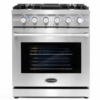 NEW! COSMO 30" 5-Burner Natural Gas Range Convection Oven Model #COS-EPGR304