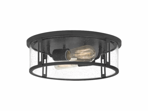 NEW! QUOIZEL Harbor 2-Light Flush Mount