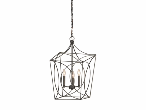 NEW! ALLEN + ROTH Providence 3-Light Pendant