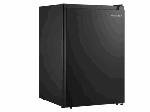 INSIGNIA 2.6 Cu. Ft. Mini Fridge Model #NS-CF26BK9
