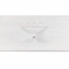 NEW! ALLEN + ROTH Dolomiti Bianco 49" White Sintered Stone Vanity Top Model #2394688