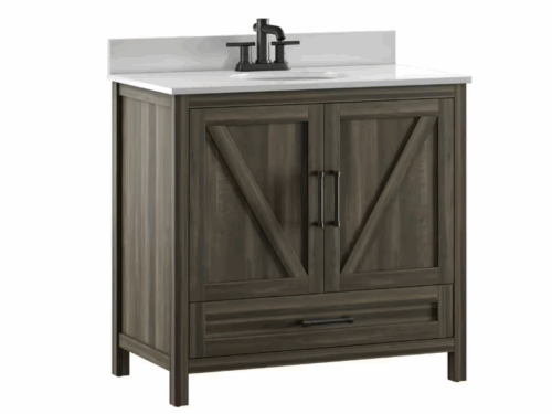 TWINSTAR 36" Bathroom Vanity in Cabin Lake Pine