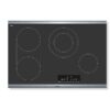 NEW! BOSCH 30" 5 Burners Smooth Surface Black Electric Cooktop Model #NET8068SDD