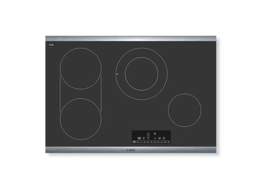 NEW! BOSCH 30" 5 Burners Smooth Surface Black Electric Cooktop Model #NET8068SDD