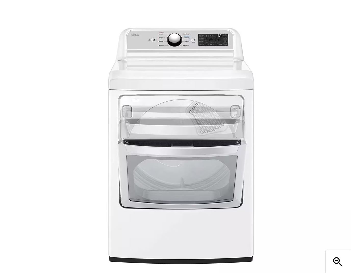 NEW! LG 7.3 CUFT Smart Electric Dryer with Easy-Load Door Model #DLE7400WE