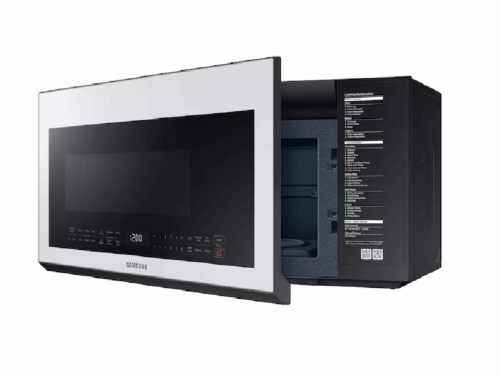 NEW! SAMSUNG 2.1 CUFT Sensor Cook Over-The-Range Microwave Model #ME21B706B12AA