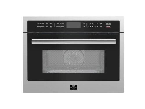 NEW! FORNO Oliena 24-inch 1.6 cu.ft. Microwave Oven - Stainless Steel Model #FMWDR3093-24