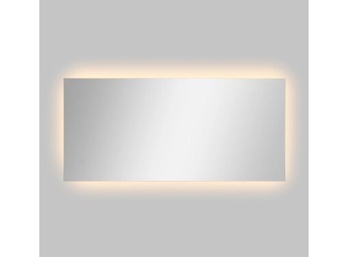 JONATHAN Y Nora 48" x 22" Large Rectangular Frameless Antifog Bathroom Vanity Mirror with Smart Touch