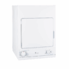 NEW! GE Spacemaker 3.6 CUFT Electric Dryer Model #DSKS433EBWW