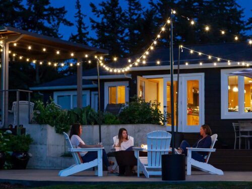 NEW! IYN STANDS String Light Pole