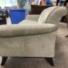 Mint Green Velvet Loveseat