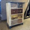 Patriotic License Plate 5-Drawer Cabinet