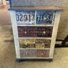 Patriotic License Plate 5-Drawer Cabinet