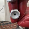 SEALY Red Leather Office Chair