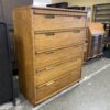 LANE Vintage Medium Stained 5-Drawer Dresser