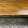 LANE Pair of Vintage Medium Stained Open Nightstands