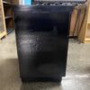Black Nightstand w/ Unique Gold Accents