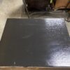Black Nightstand w/ Unique Gold Accents
