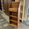Solid Wooden Small Single Drawer Shelving Unit
