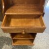 Solid Wooden Small Single Drawer Shelving Unit