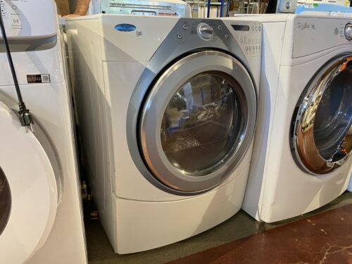 WHIRLPOOL Duet Dryer w/ Left Open Door