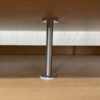 Blonde Rolling 2-Drawer Console Table
