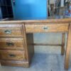 YOUNG-HINKLE Vintage Wood Office Desk with 4 Drawers