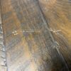 Dark Distressed Rustic Wooden Filing Cabinet