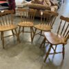 CARLSON  Solid Beech Set of 4 Dining Room Chairs