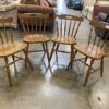 CARLSON  Solid Beech Set of 4 Dining Room Chairs