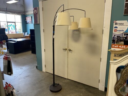 3 Arm Lampshade Floor Lamp