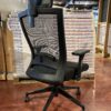 Mesh Back Office Chair w/ Adjustable Arms & Headrest
