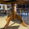 Round Granite Top Pedestal Dining Table