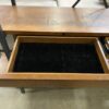 Modern Industrial Dark Wood 4 Tier Display Shelf