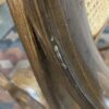 Vintage Bentwood Cane Backed Rocking Chair