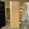 Black Curved 6-Shelf Corner Bookcase