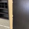 Black Curved 6-Shelf Corner Bookcase
