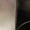 Black Curved 6-Shelf Corner Bookcase