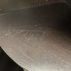 Black Quarter Circle 6-Shelf Corner Bookcase
