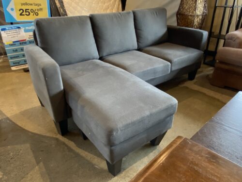 Ash Grey Sofa w/ Chaise
