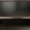 Large Black Bookcase w/ Lower Cabinet