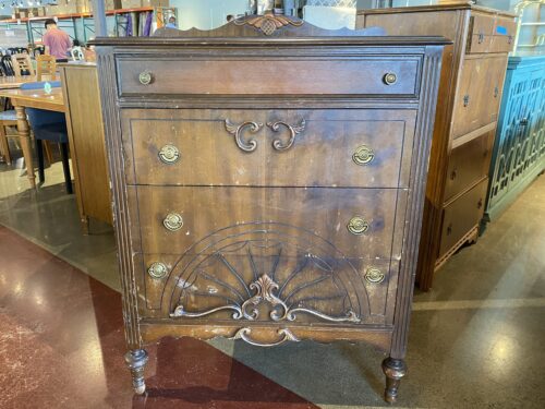 Classy Vintage 4-Drawer Dresser w/ Dovetail Joints